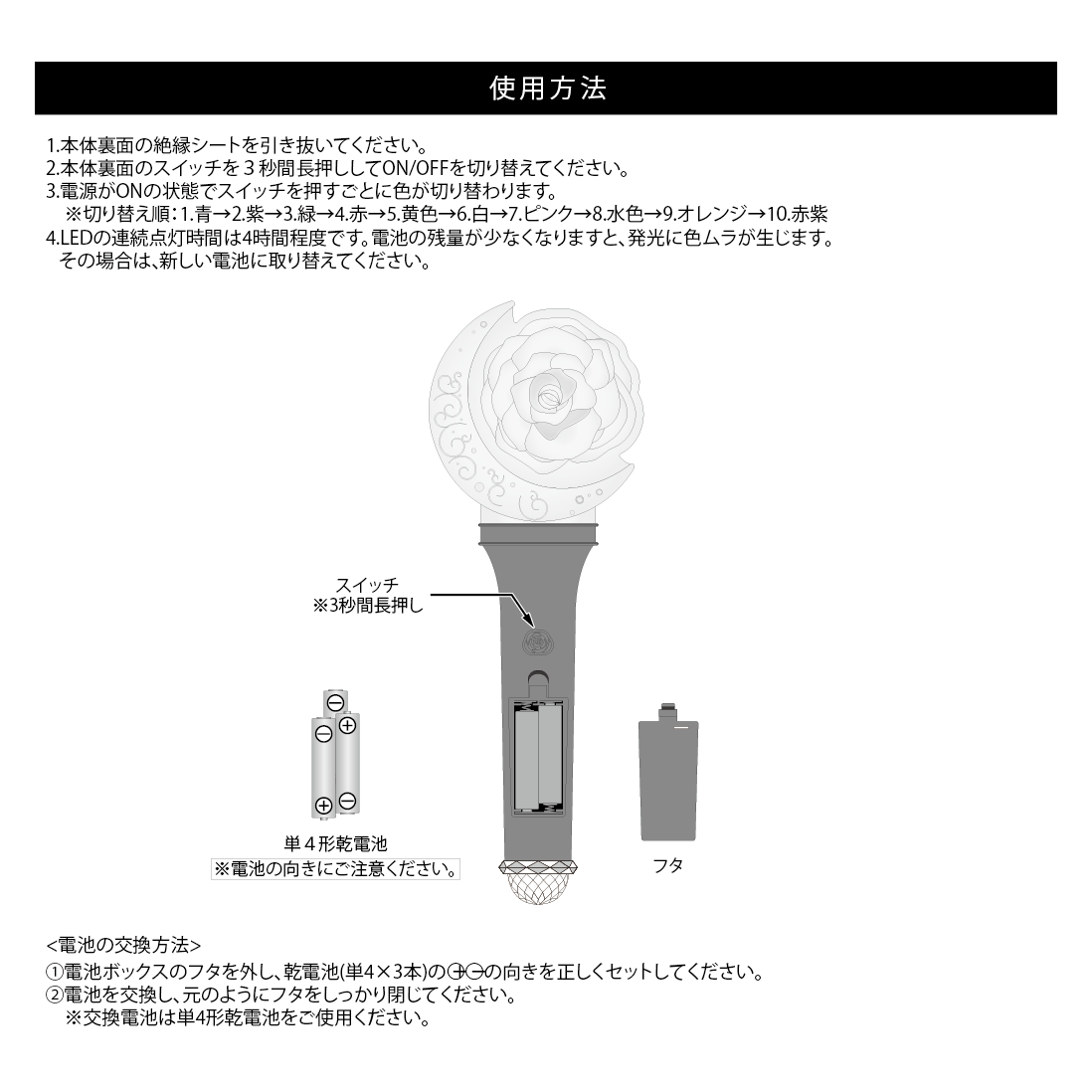 流石に多いカナ？でもかわいいでしょう？！ペンライト【Ado Official
