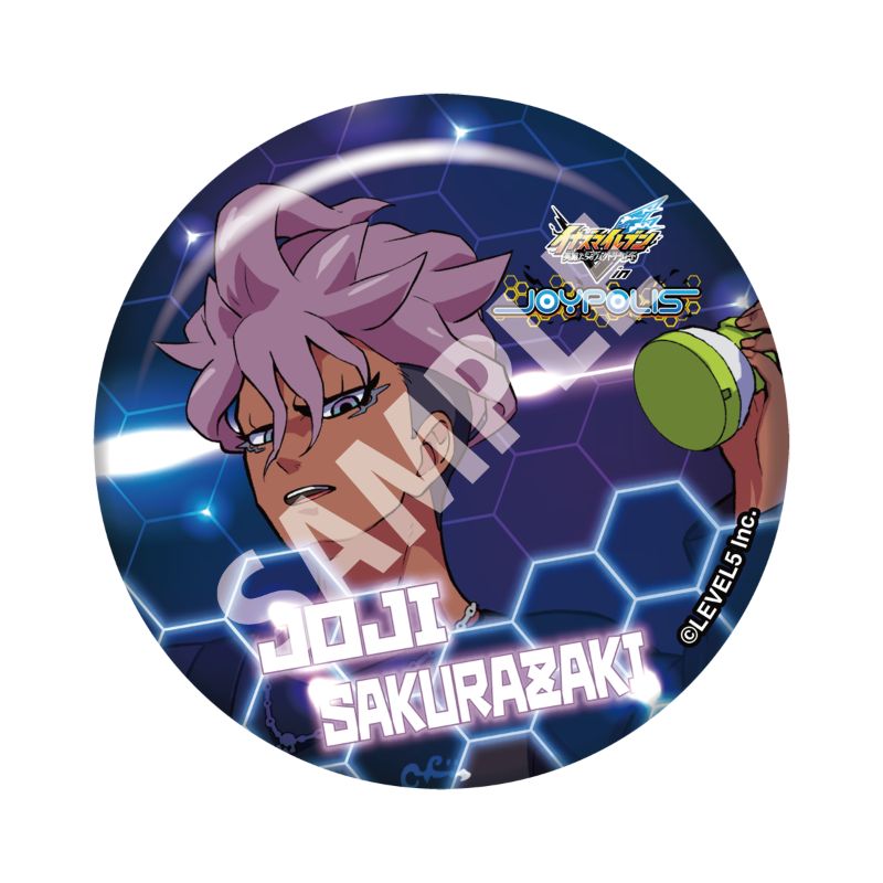 イナズマイレブン in JOYPOLIS」トレーディンググリッター缶バッジ BOX