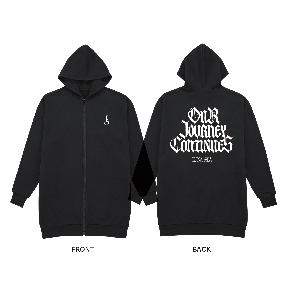LUNASEA×KUROMI 第2弾 ジップアップパーカーL LUNA SEA×KUROMI 第2