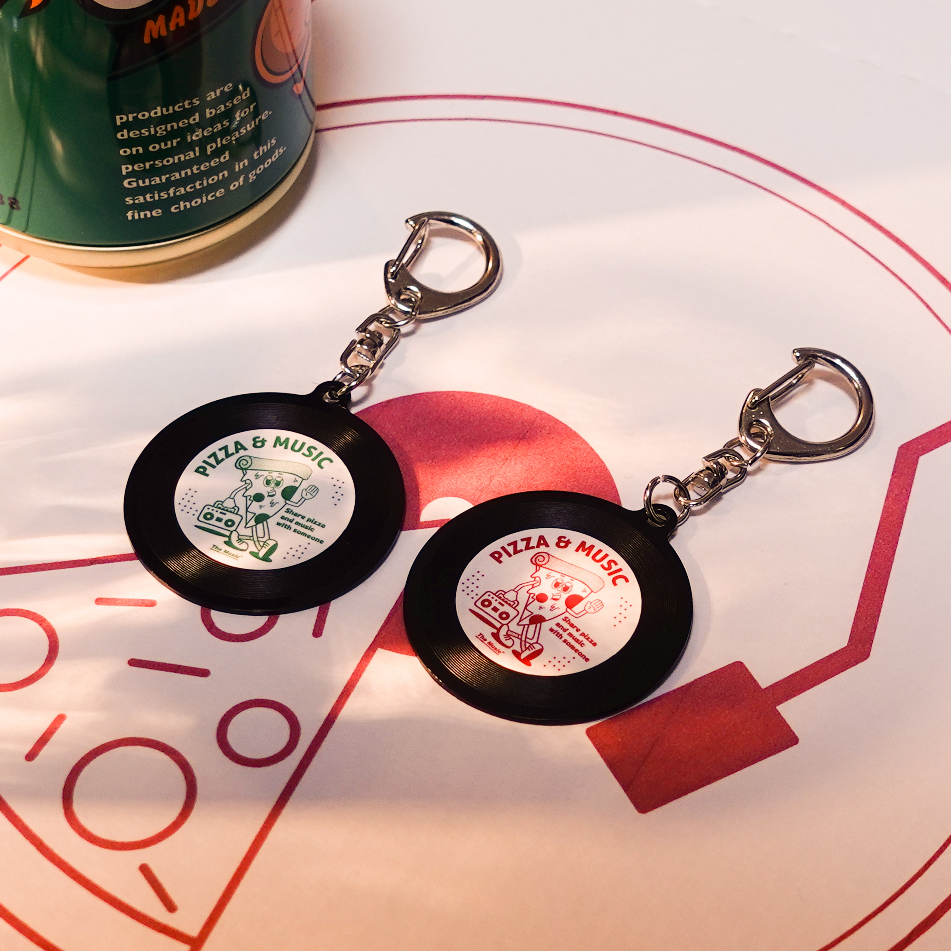 公式】The Music Store｜ミュージックキーホルダー】