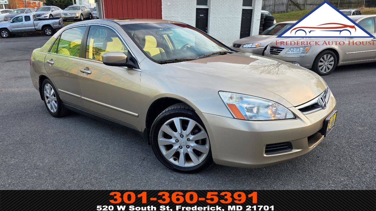 Sold 2006 Honda Accord Sedan LX V6 in Frederick