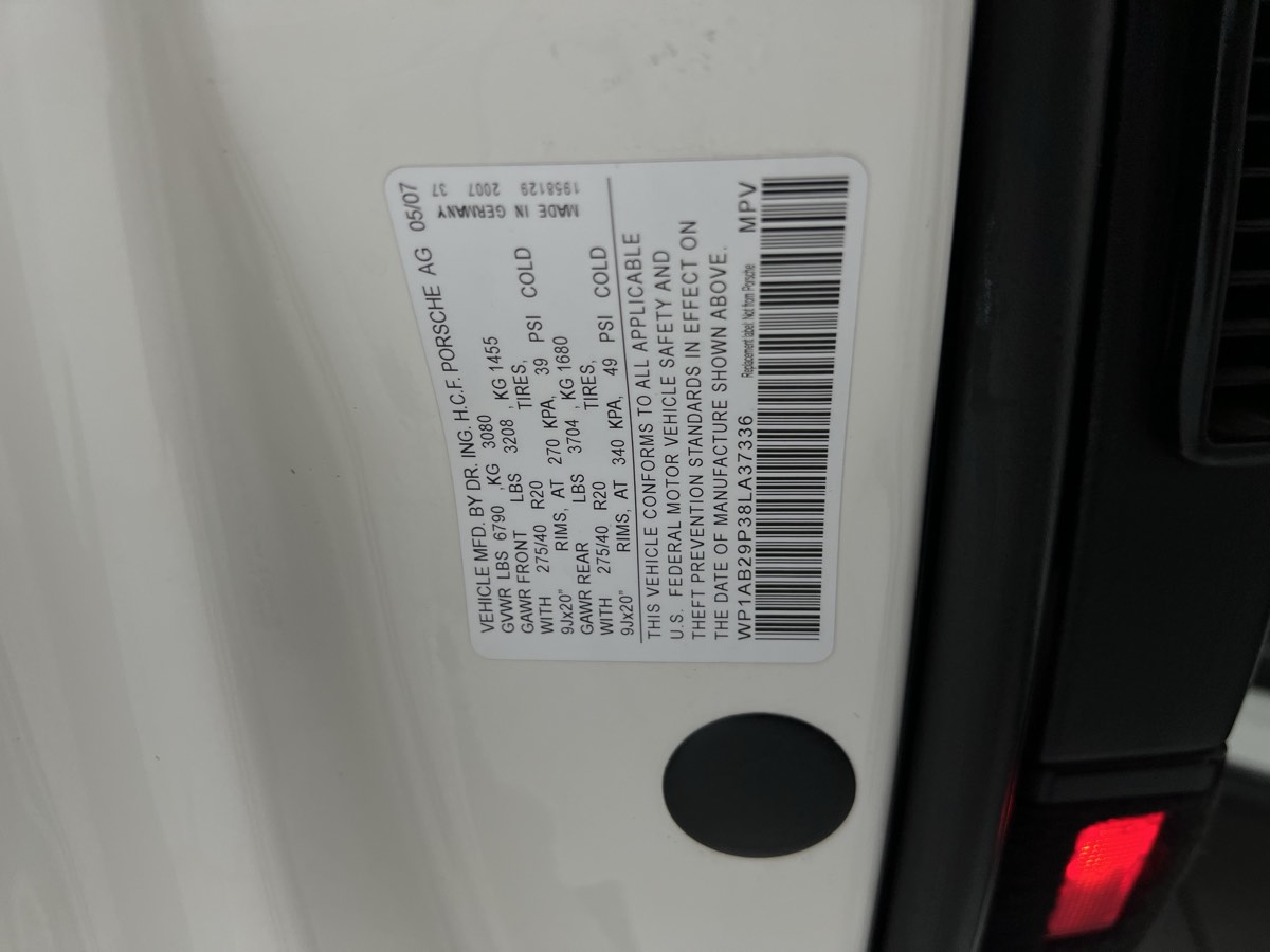 Sold 2008 Porsche Cayenne S in Rancho Cordova