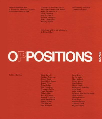 アート・デザイン・音楽 OPPOSITIONS Readers Oppositions Reader
