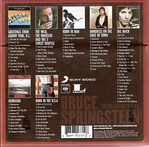 Bruce Springsteen The Collection 1973-84 - Sealed UK CD Album Box