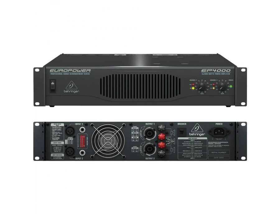 Behringer EP4000 - What To Know & Where To Buy | Equipboard