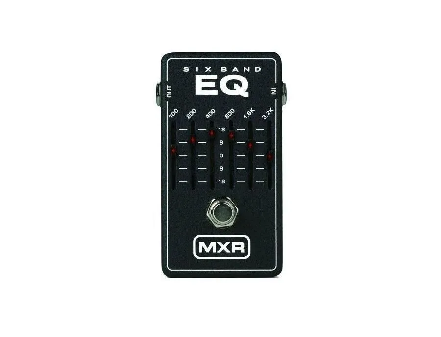 MXR M109 6-Band Graphic EQ - What To Know & Where To Buy | Equipboard