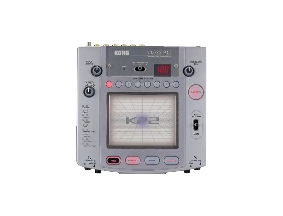 Korg KP2 Kaoss Pad 2 - What To Know & Where To Buy | Equipboard