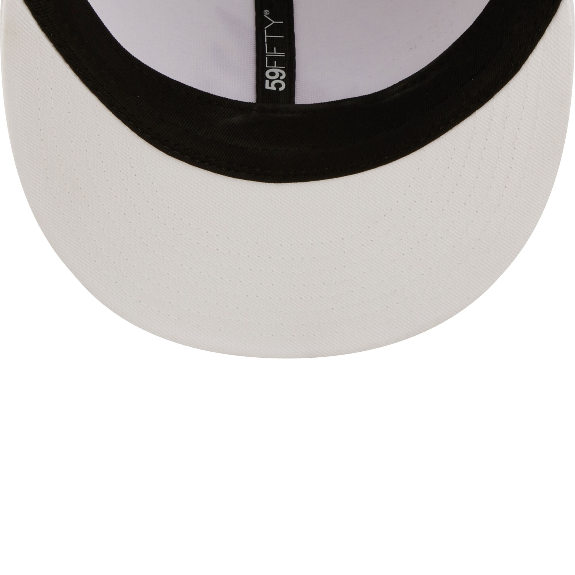 Men's New Era Athletics White on White 59FIFTY Fitted Hat