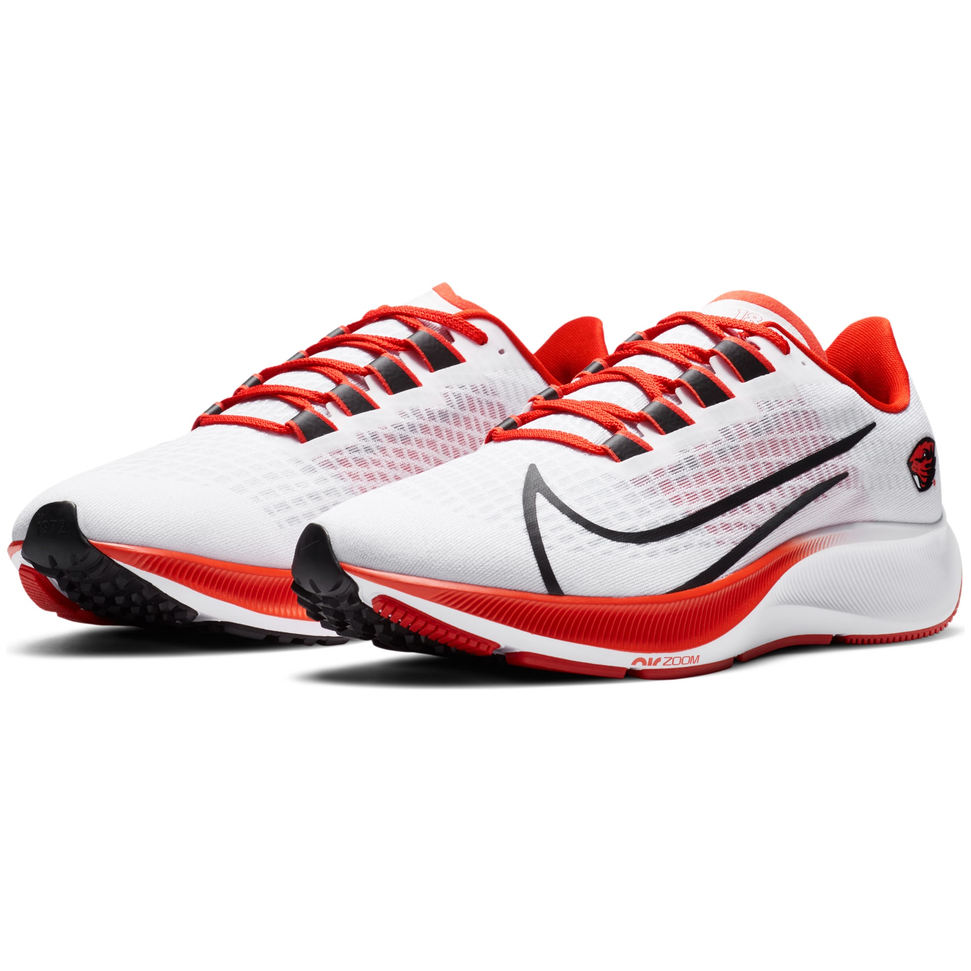 Unisex Nike White Oregon State Beavers Pegasus 37 Running Shoes