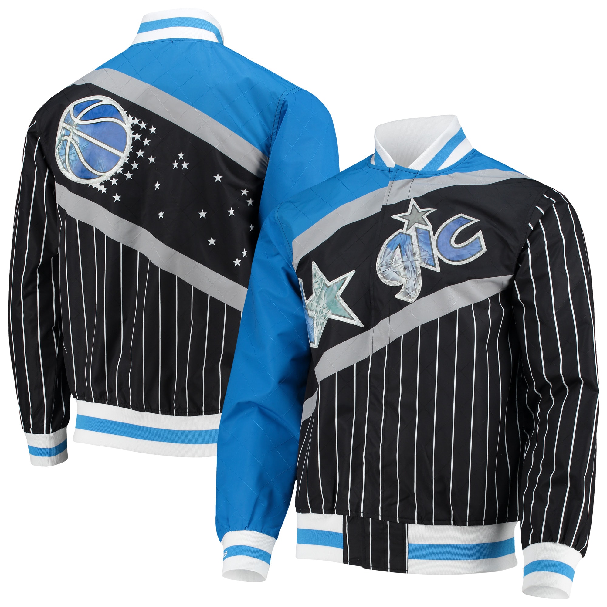 Men's Orlando Magic Black Mitchell & Ness Hardwood Classics 75th