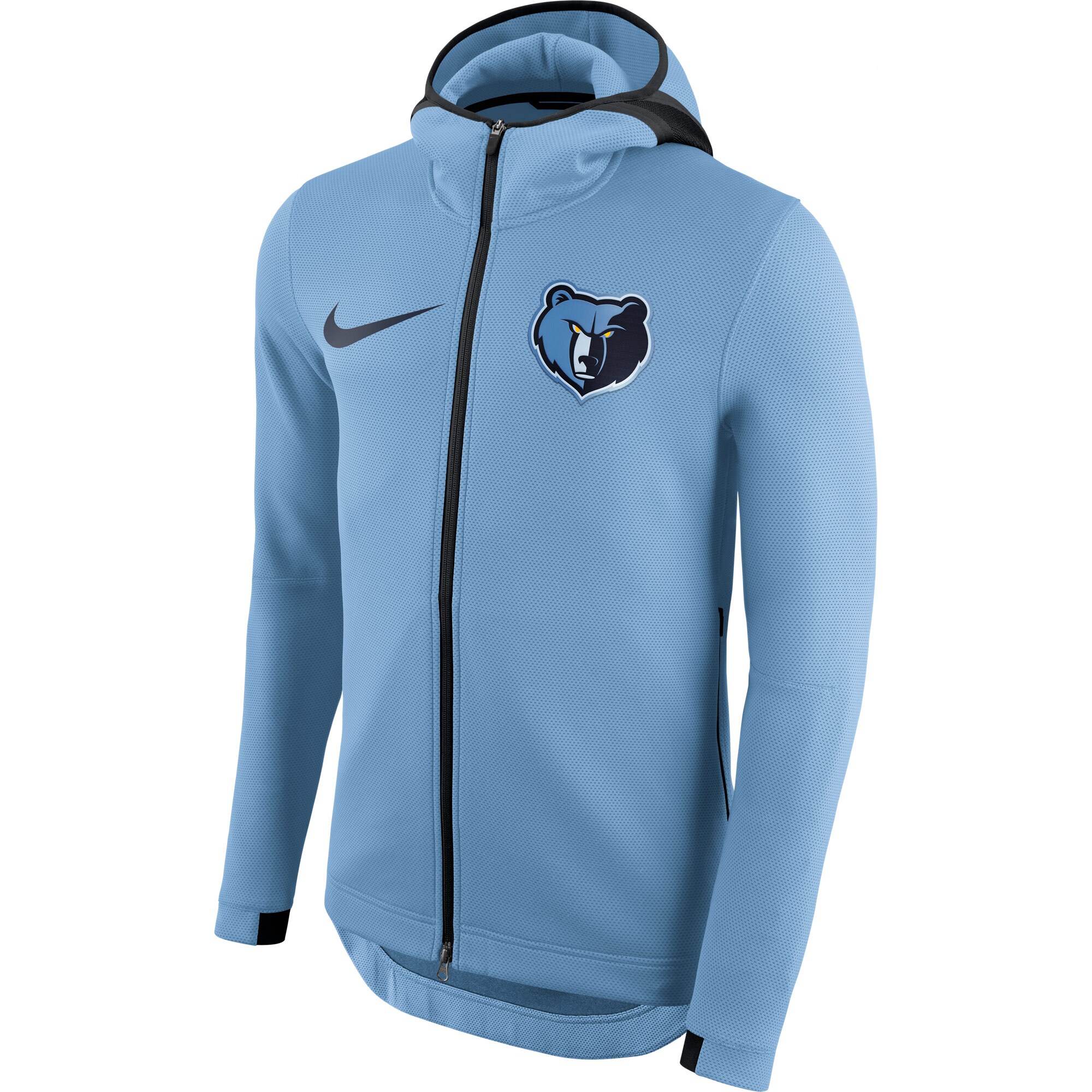 Men's Nike Light Blue Memphis Grizzlies Showtime Therma Flex