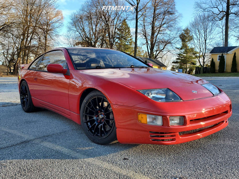 1990 Nissan 300ZX Turbo with 17x9 WedsSport Sa-72r and Bridgestone