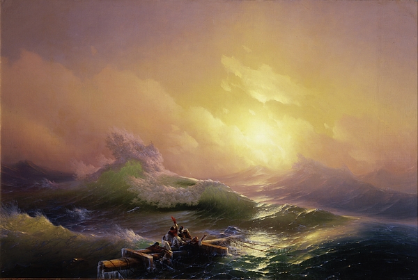 The Ninth Wave Jigsaw Puzzle by Ivan Konstantinovich Aivazovsky