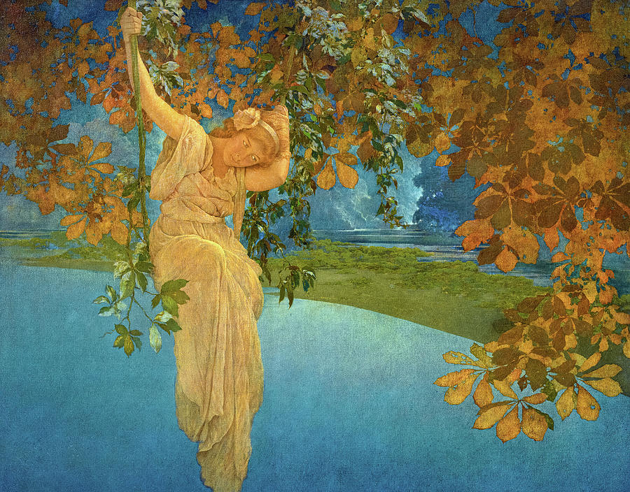 Reveries, 1913 Painting by Maxfield Parrish - Fine Art America