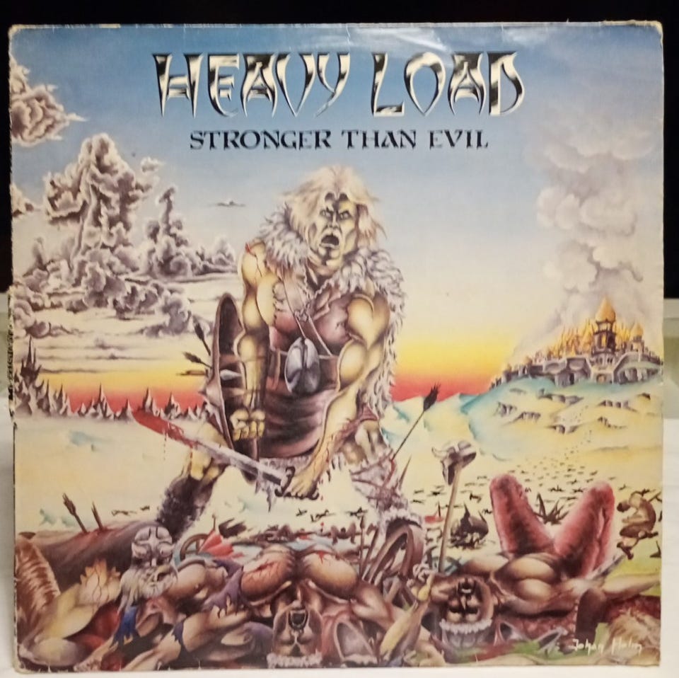 Heavy Load – Stronger Than Evil (1983 svensk originalpress) | FINN