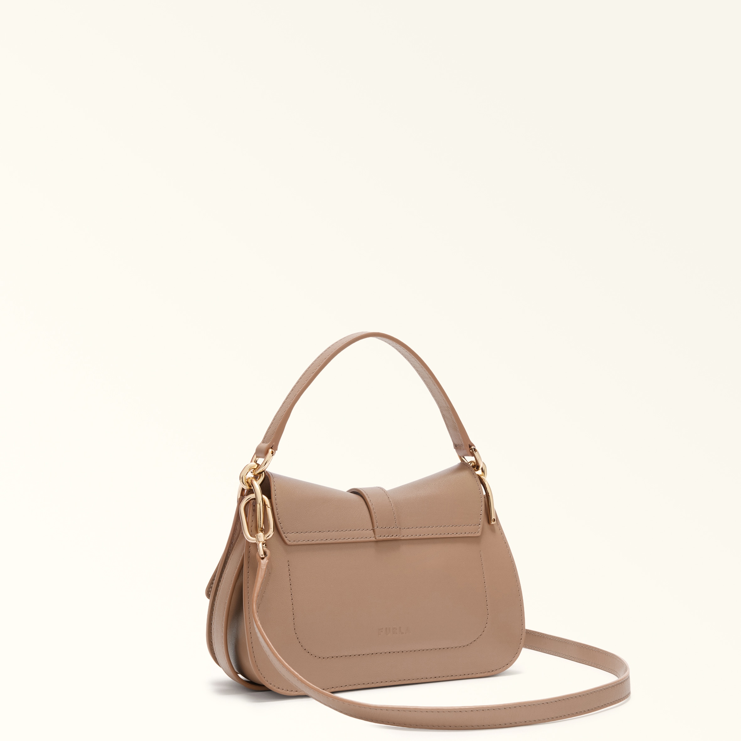 Top Handle MINI GREIGE Furla Flow | Furla US