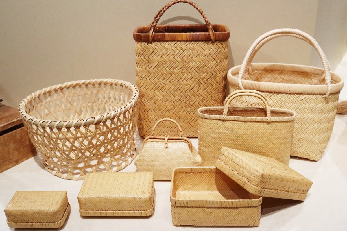 岩手県の竹細工「鳥越竹細工」で作られたカバンやカゴ - 梅田経済新聞