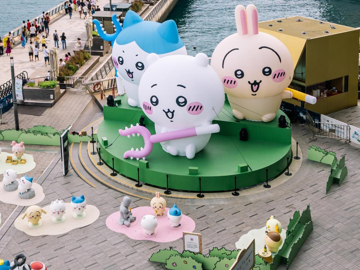 香港・尖沙咀で「ちいかわ」大型特別展 飲茶コレクションも初登場