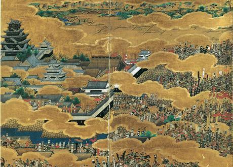 大阪城天守閣で「テーマに入らない名画」展示 「大坂夏の陣図屏風