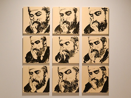 井上雄彦 ガウディ展 限定ポスター 特注額付き 井上雄彦 ガウディ展