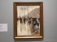 レッサー・ユリィ〈夜のポツダム広場〉 - あべの経済新聞