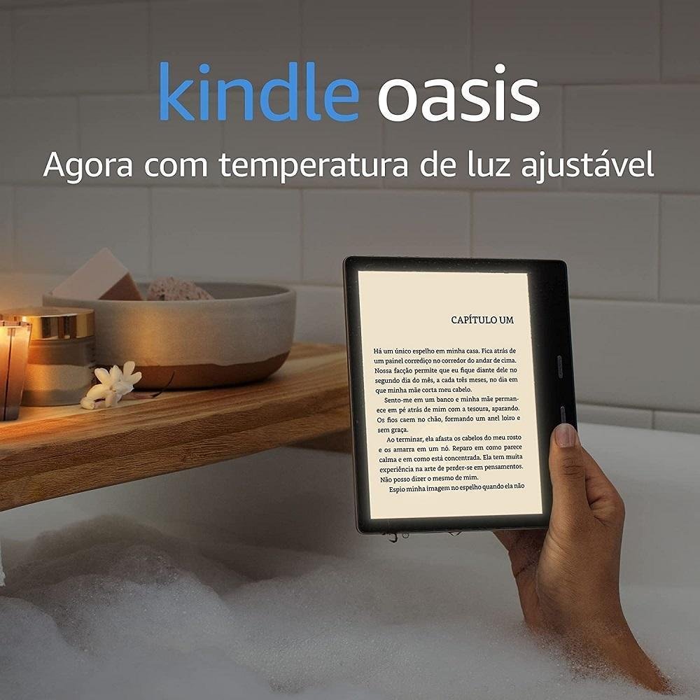 Kindle Oasis 10 Geraço Amazon 32GB Wifi KaBuM