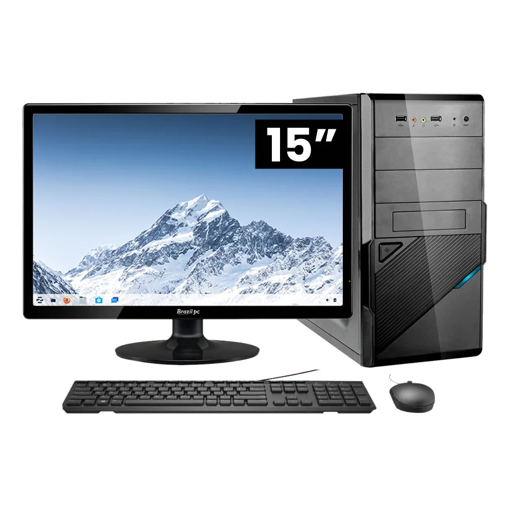 Computador Intel Core I5 Monitor Led 15 KaBuM