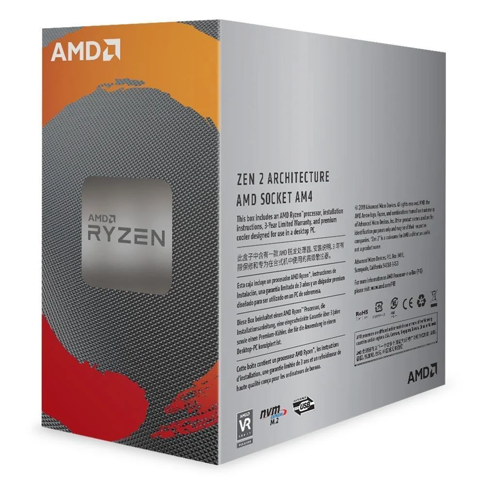 Processador Ryzen 5 3600 AMD AM4 42GHz KaBuM