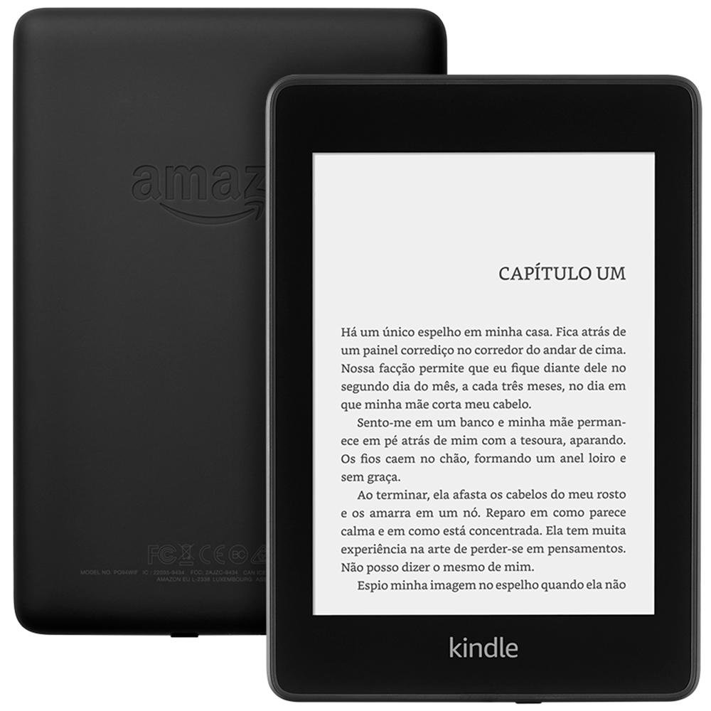 Kindle Novo Paperwhite, 8GB, Wi-Fi, Preto - AO0705 | KaBuM!