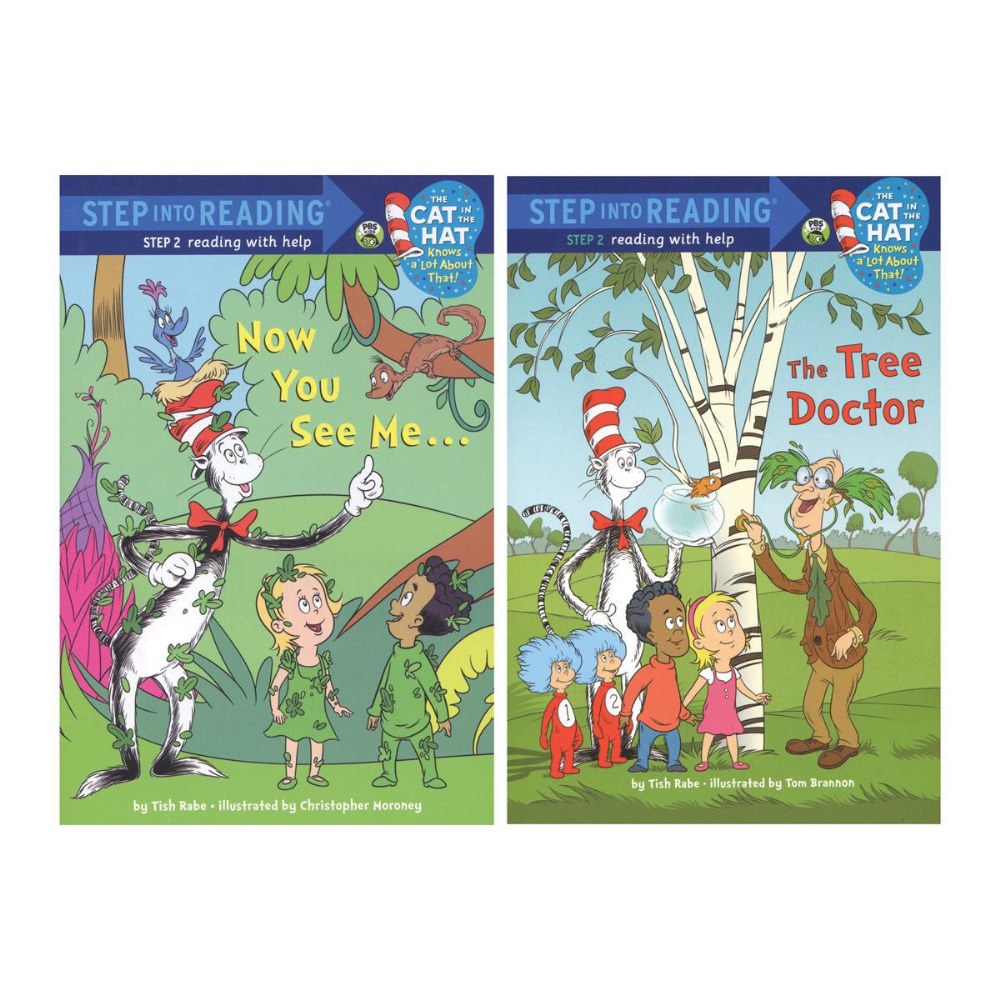 Step Into Reading Books - Level 2 - Set of 8