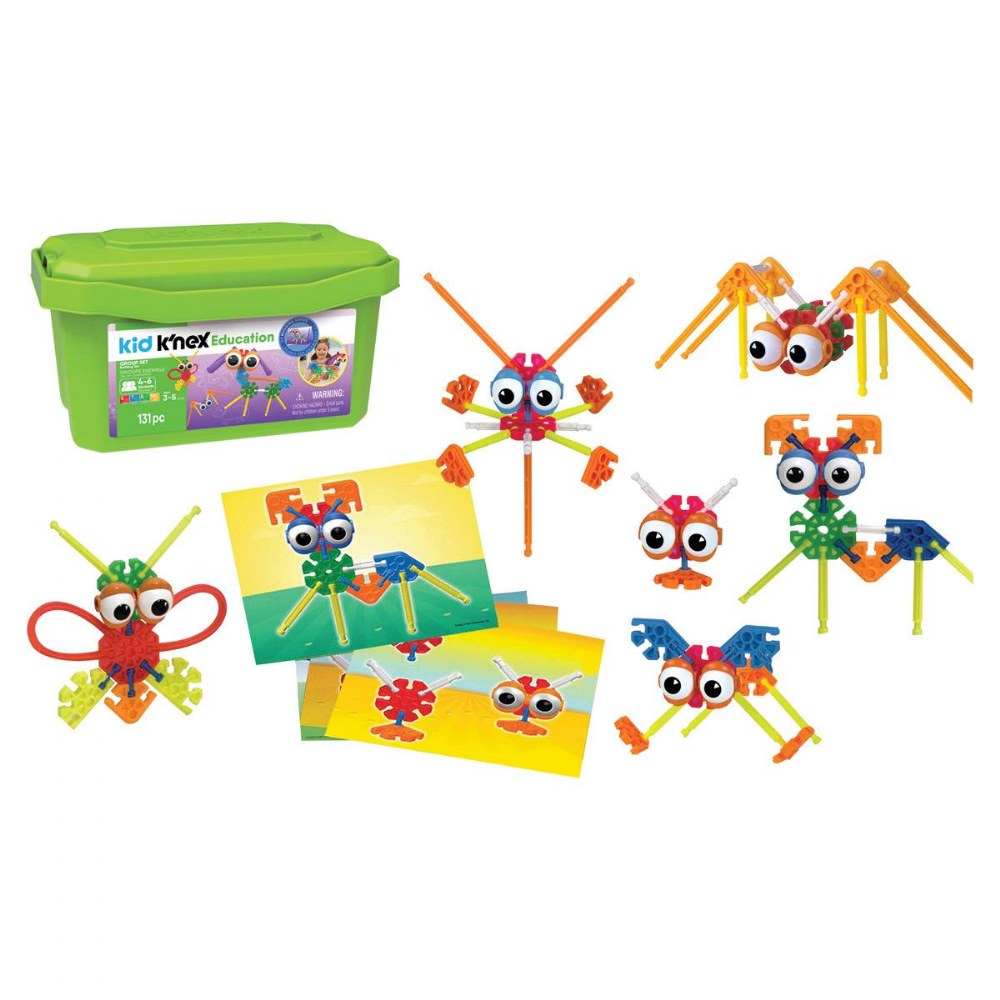 Kid K'NEX® Education Set with 131 Pieces