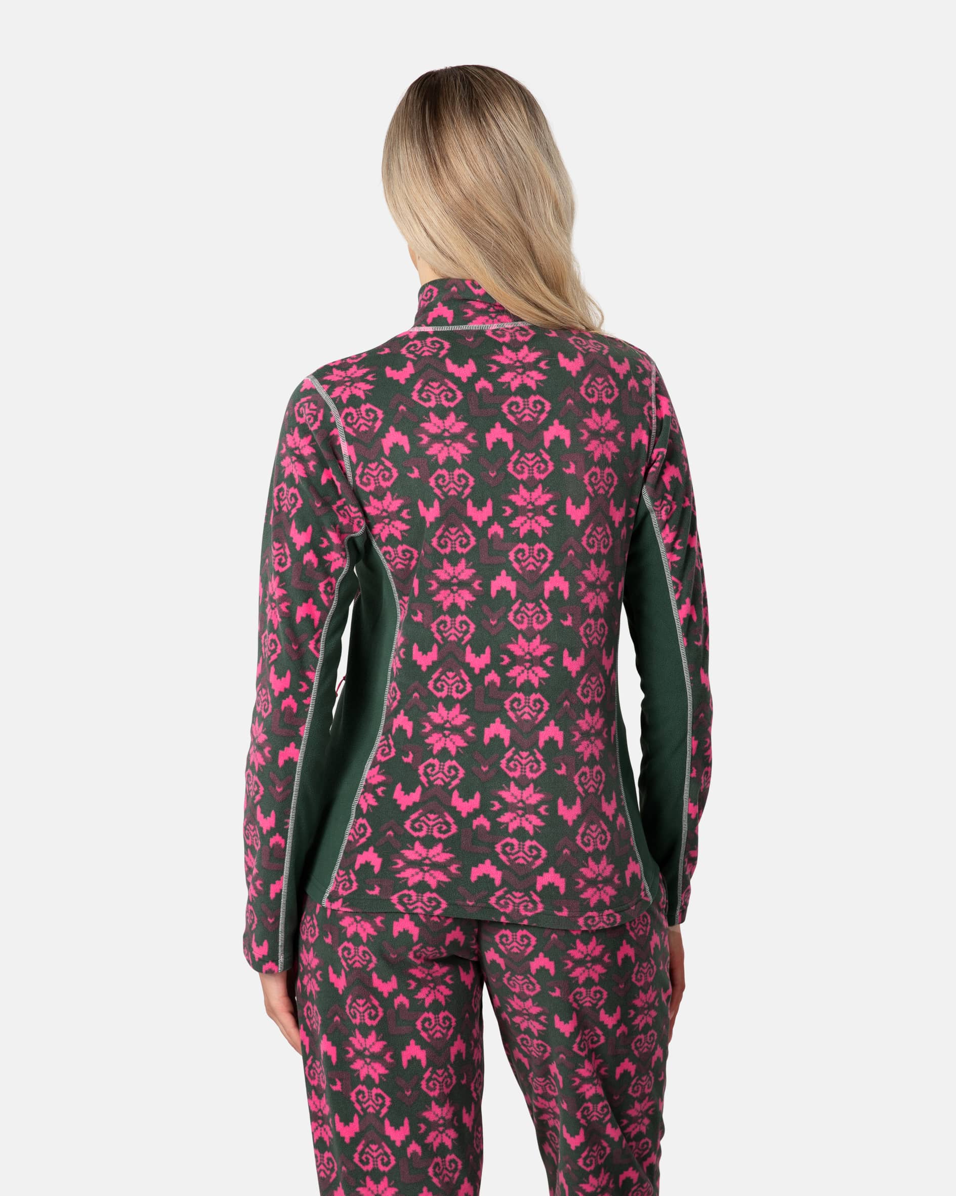 Olga Fleece - Thyme Green