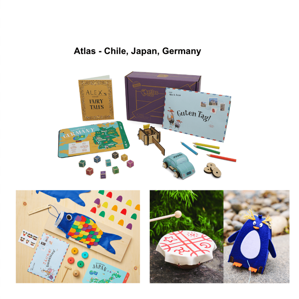 Atlas - Chile, Japan, Germany | KiwiCo