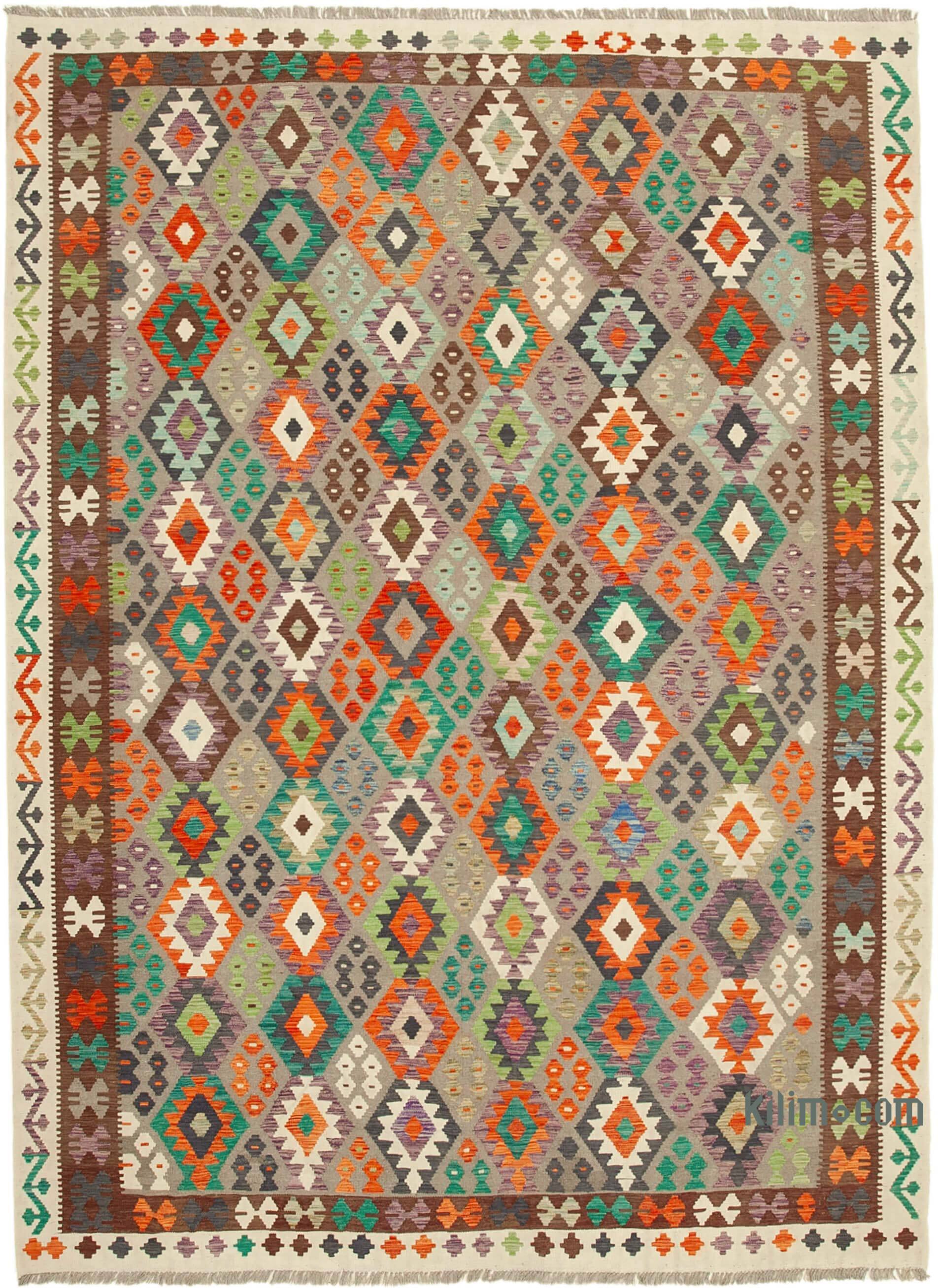New Afghan Kilim Rug - 8' 6