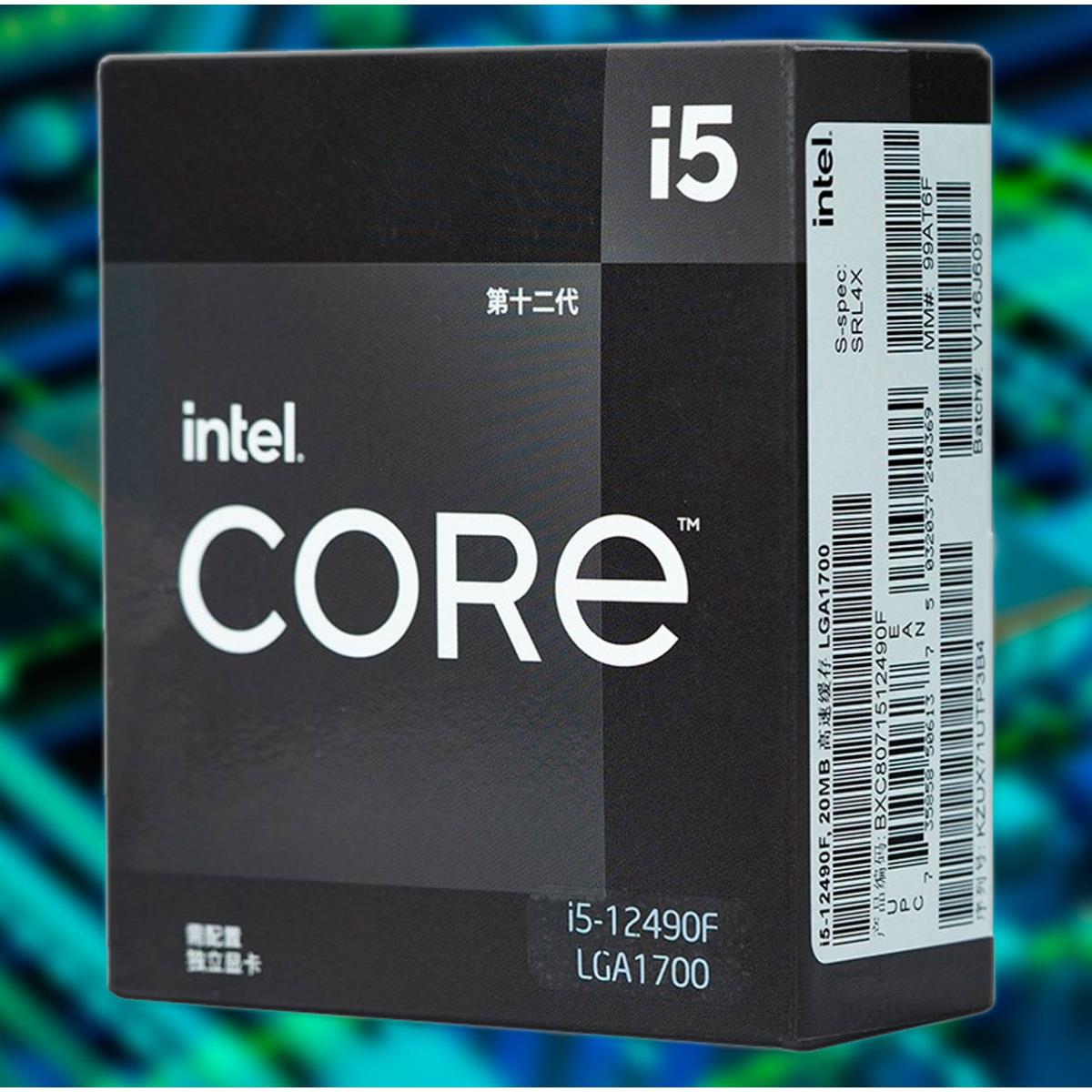 Intel Never Announced A Core i5-12490F But It Appears Real And