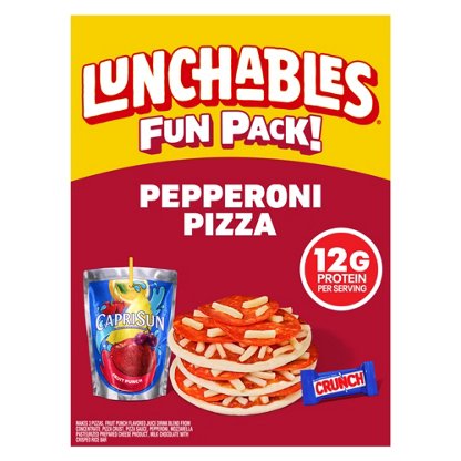 Lunchables Uploaded Meal Kit - Deep Dish Pizza with Pepperoni