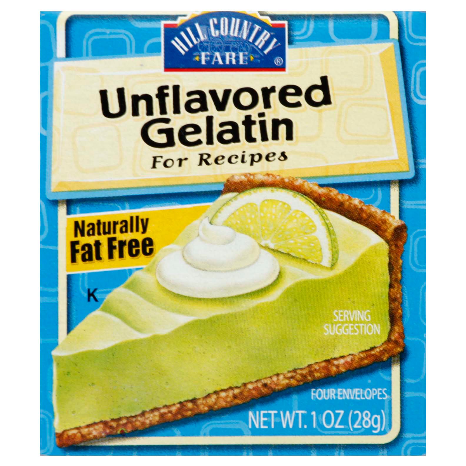 Hill Country Fare Unflavored Gelatin Mix, 1 oz | Joe V's Smart
