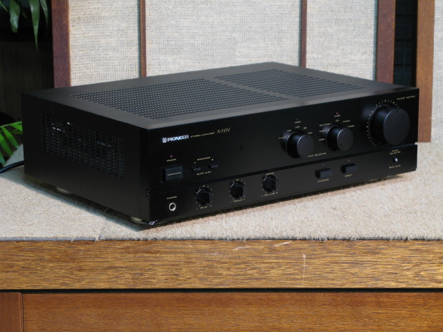 Pioneeer A-515VにDACを搭載 A-50DV 正常動作中アンプ中古 A-515V