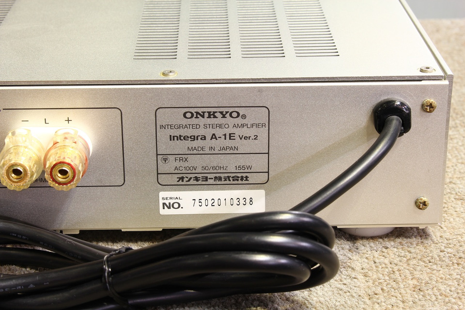 Integra A-1E ONKYO - 中古オーディオ 高価買取・販売 ハイファイ堂