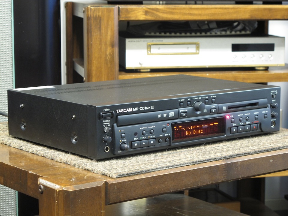 MD-CD1mk2 TASCAM - 中古オーディオ 高価買取・販売 ハイファイ堂