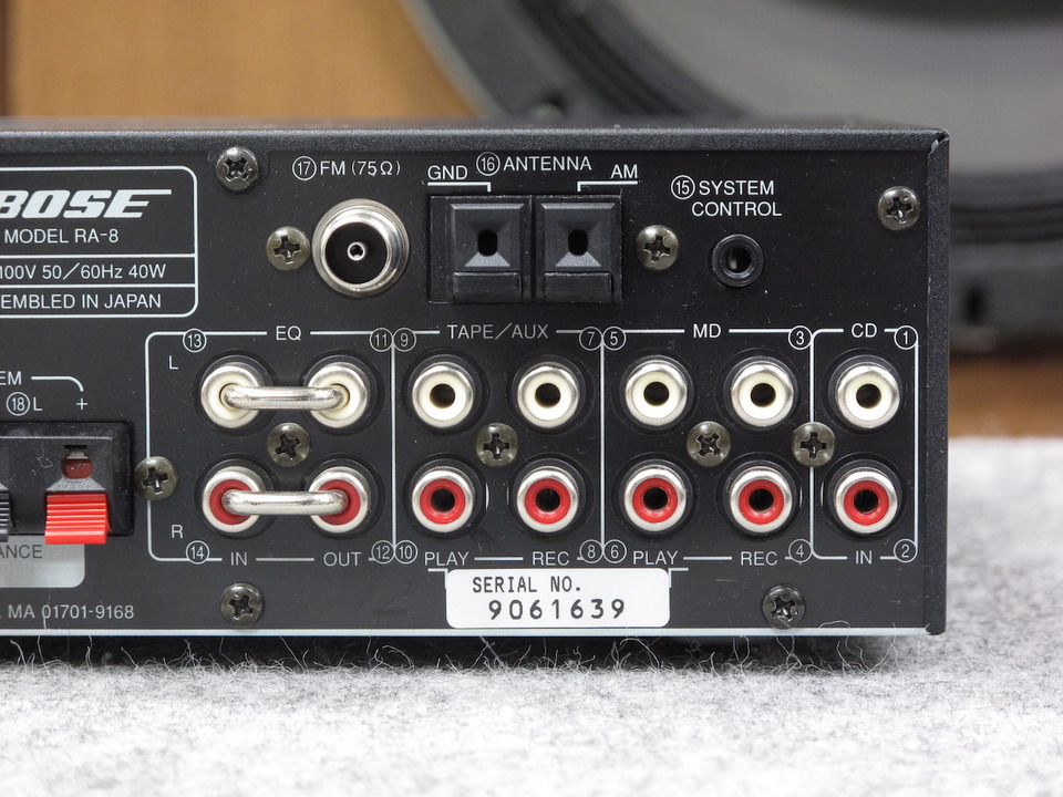 RA-8 BOSE - 中古オーディオ 高価買取・販売 ハイファイ堂