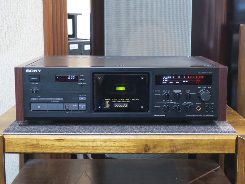 希少品 SONY ソニー TC-K555ESG テープ カセット レコーダー
