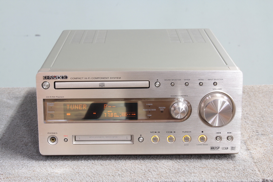 ケンウッド R-K700 CD MDプレーヤー 2006年製現状渡し ケンウッド R