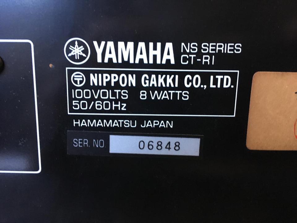 アンプ YAMAHA NS SERIES CT-RI YAMAHA NS SERIES CT-RI