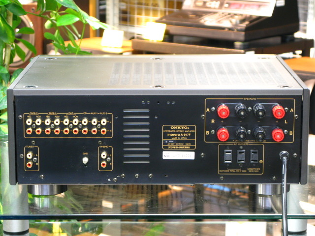 Integra A-917F ONKYO - 中古オーディオ 高価買取・販売 ハイファイ堂
