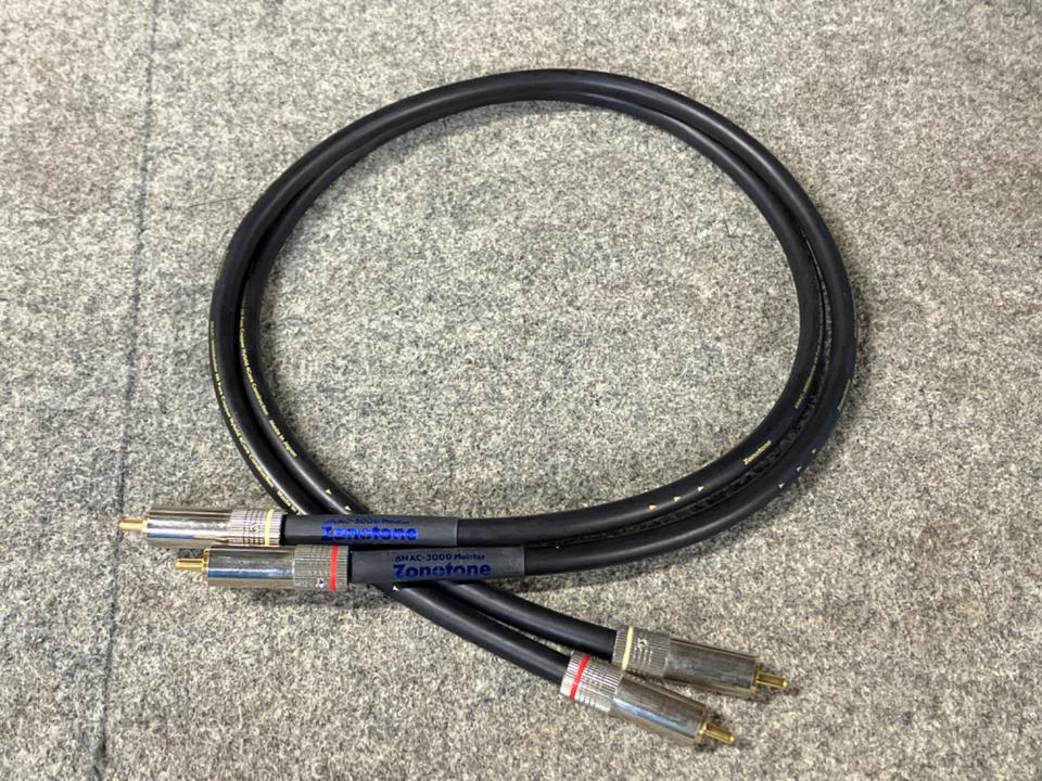 Zonotone 6NAC-3000 Meister RCAケーブル1.0m Zonotone 6NAC-3000
