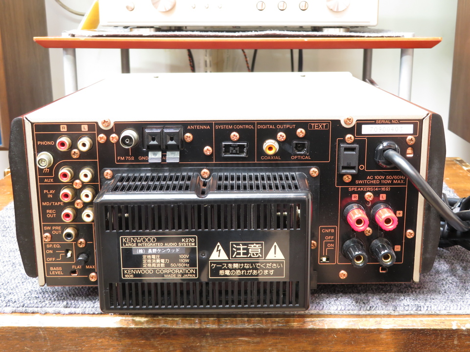 K270 KENWOOD - HiFi-Do McIntosh/JBL/audio-technica/Jeff Rowland