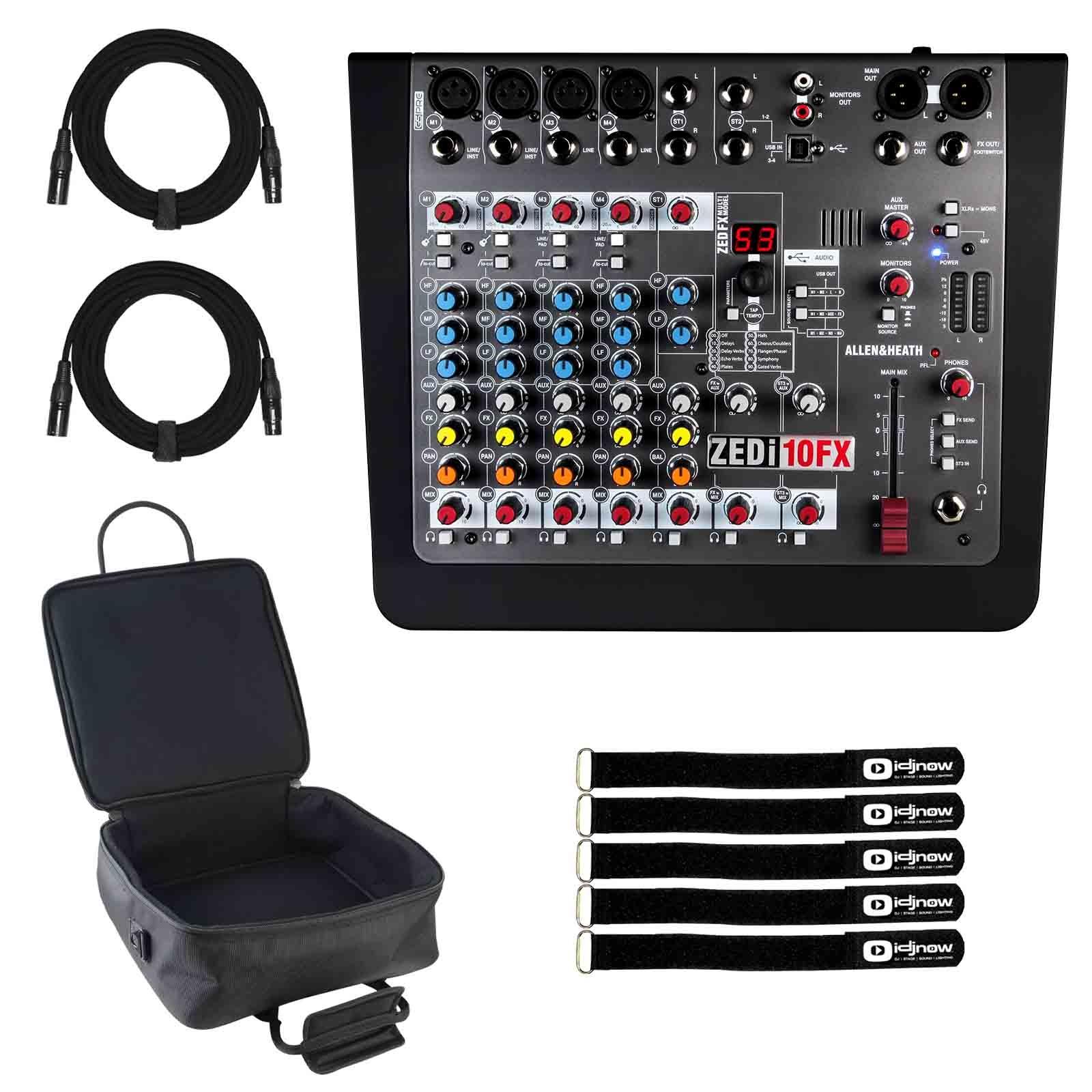 Allen & Heath ZEDi-10FX Interface with Bag | IDJNOW