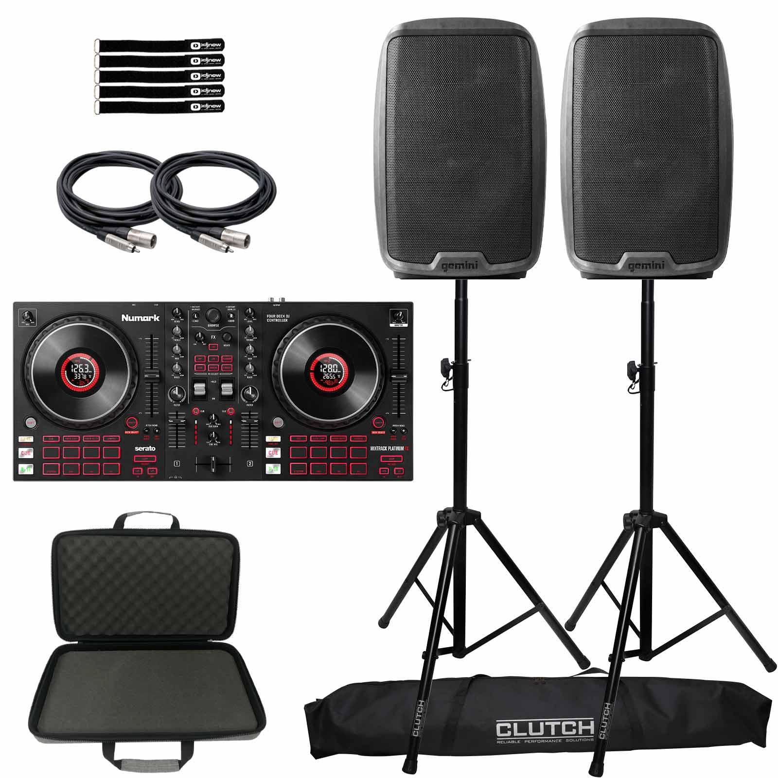 Numark Mixtrack Platinum FX with 12
