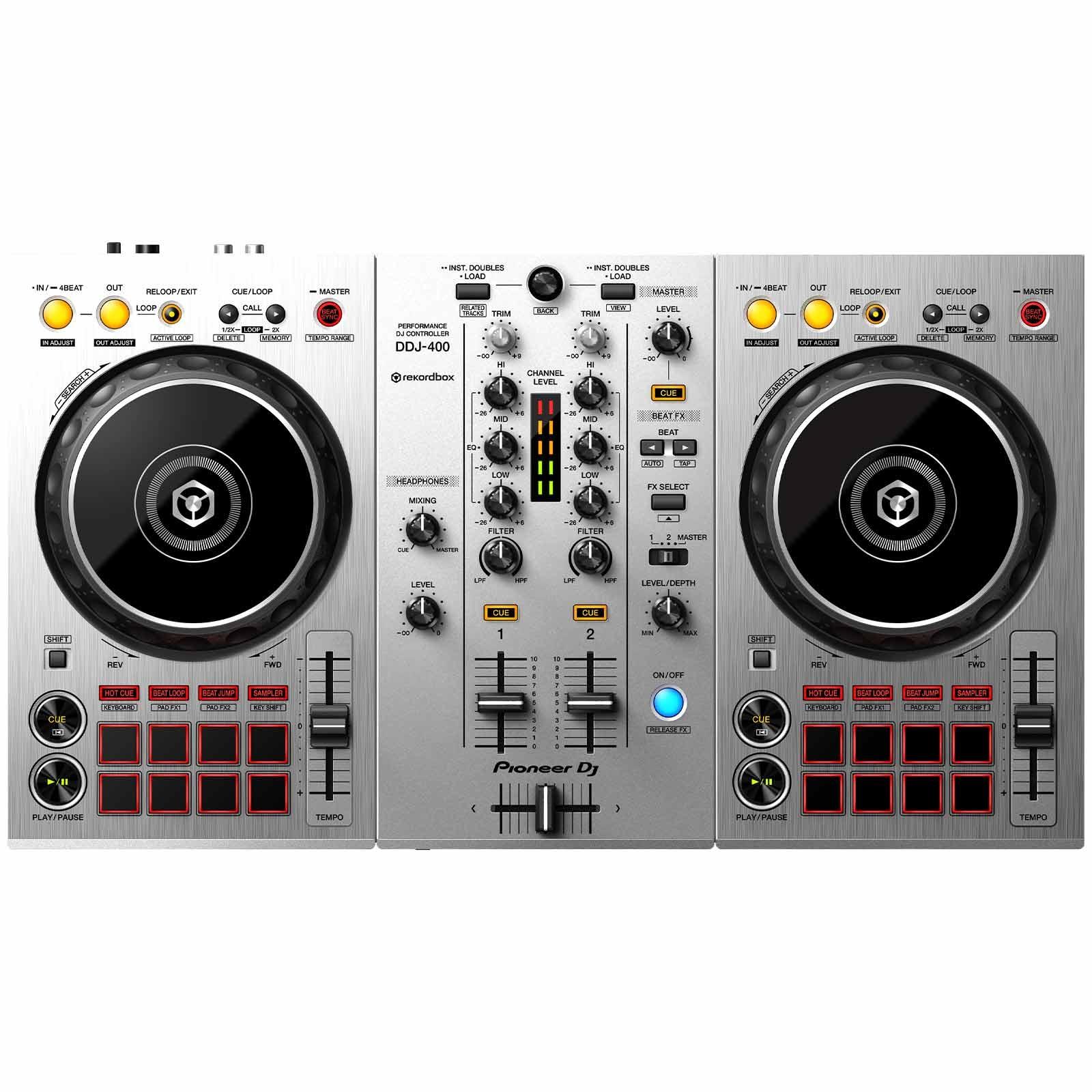 Pioneer DJ DDJ-400 Controller (silver) - Return | IDJNOW